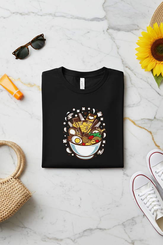 Flat-lay with Sunflower