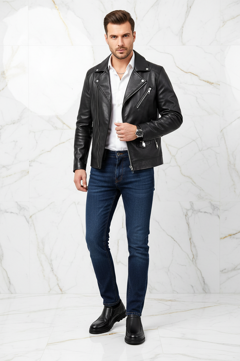 Fleece casual - full body front