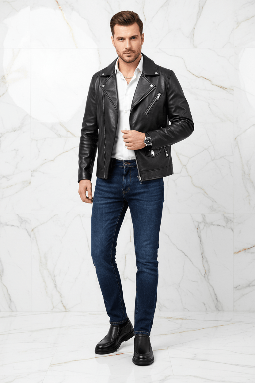 Fleece casual - full body front
