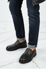 Fleece casual - shoe close up