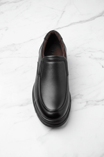 Fleece shoe marble - top down