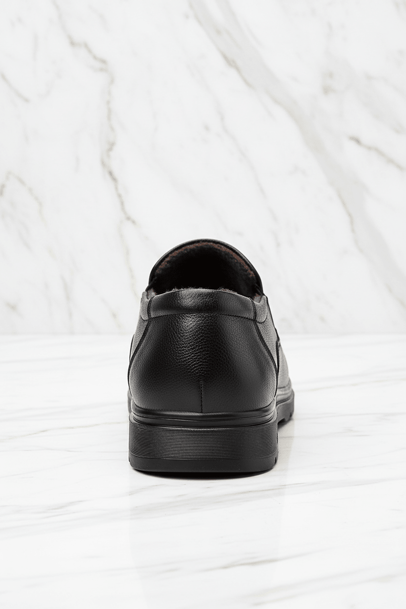 Fleece shoe vertical - back