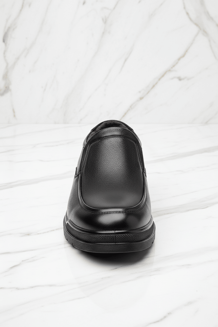 Fleece shoe vertical - front
