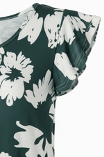 Flutter Sleeve Ruffle Detail