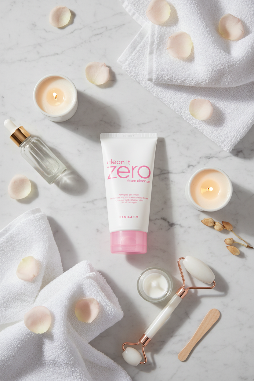 Foam Cleanser - Flat Lay