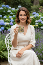 Forest Cabin Mug - Front Showing Design