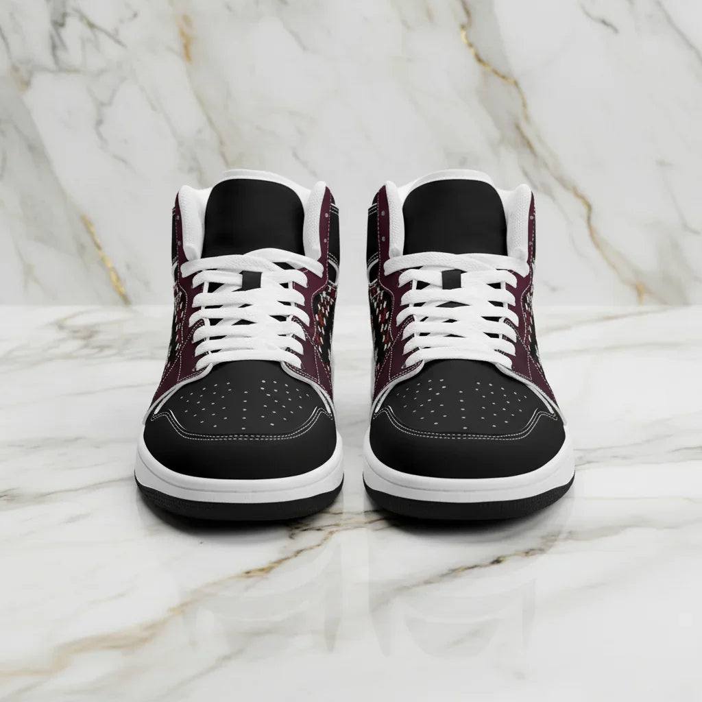 Front angle showing both sneakers