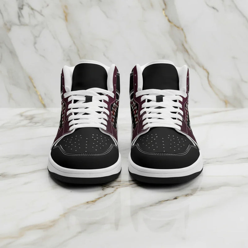 Front angle showing both sneakers