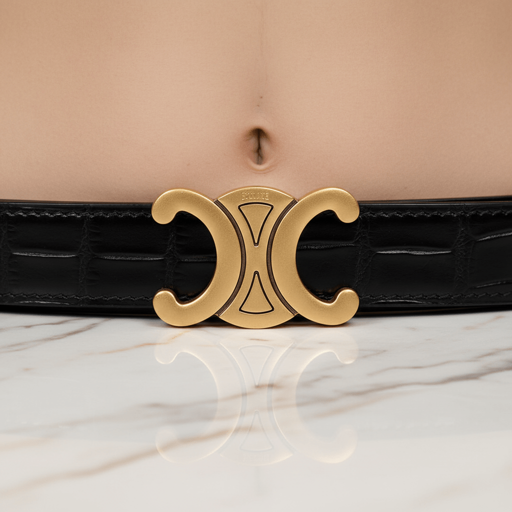 Front Buckle Extreme Close-up
