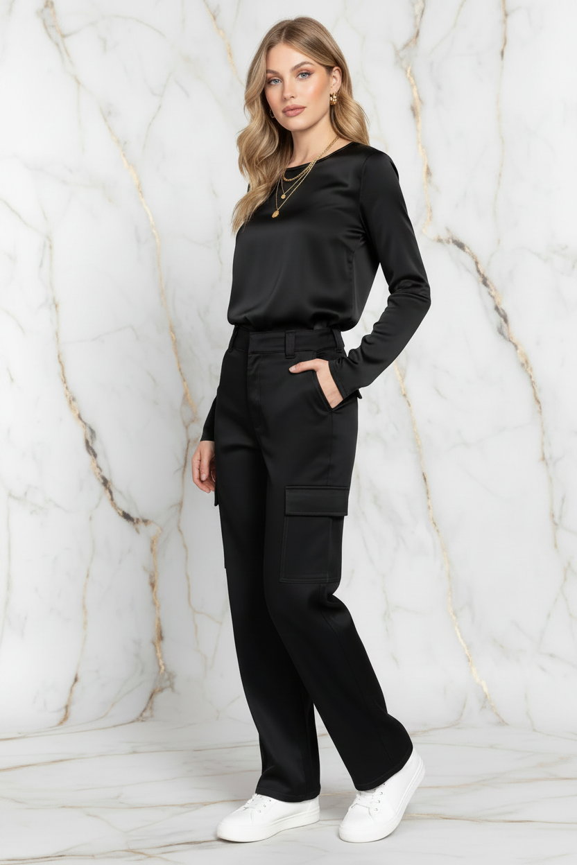 Front close pants