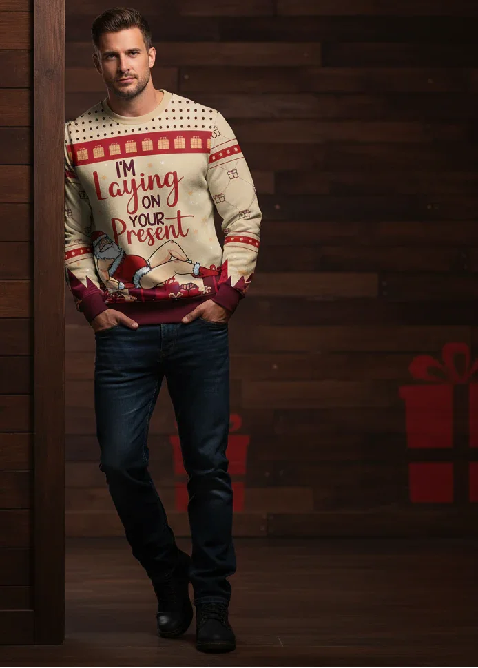 Front - Leaning against wall, wood background