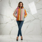 Front pose with hands in pockets