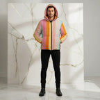 Front pose with hands in pockets