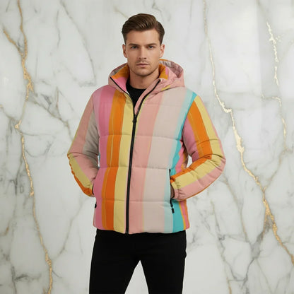 Front pose with hands in pockets