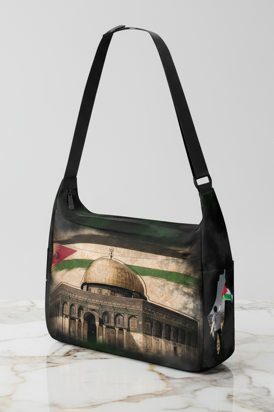 Front three-quarter view on marble