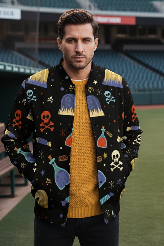 Front view baseball setting