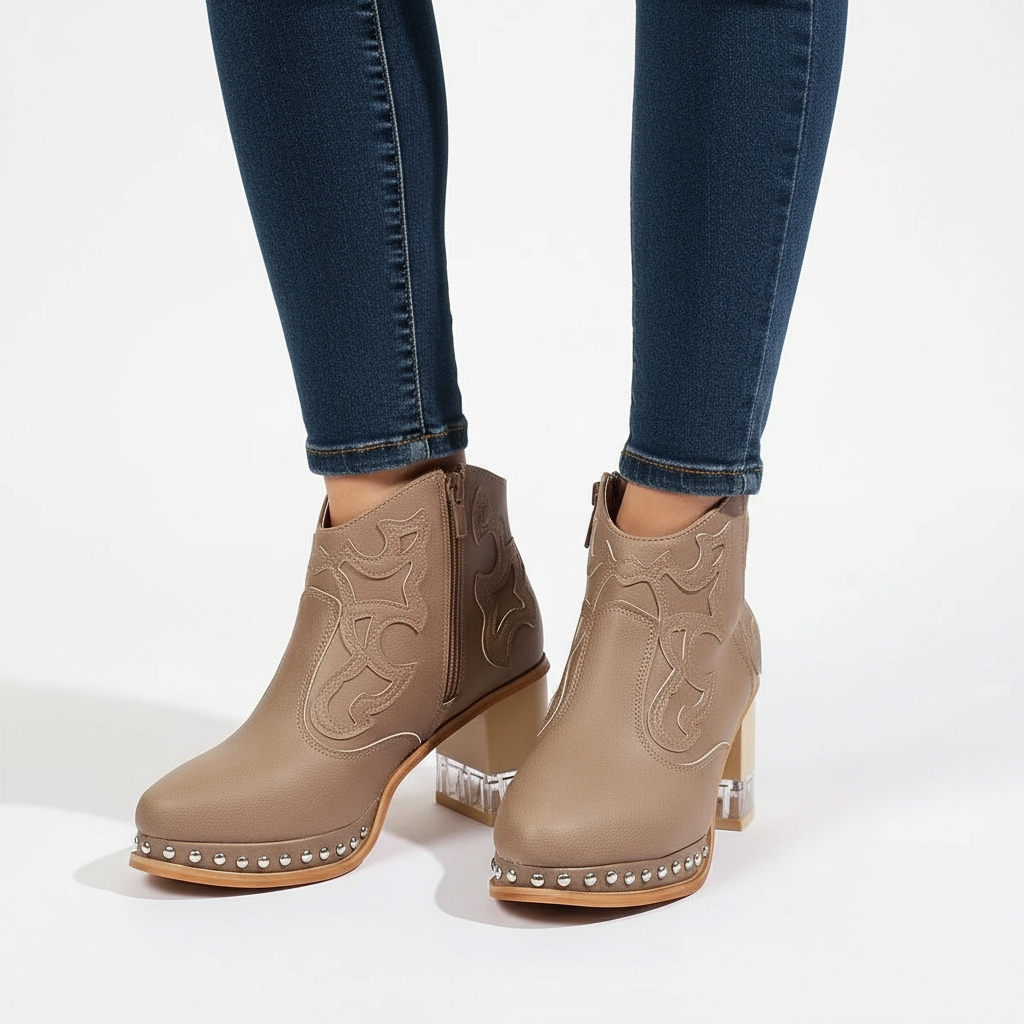 Front view - boots worn