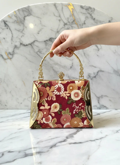 Front View - Clutch Held by Woman