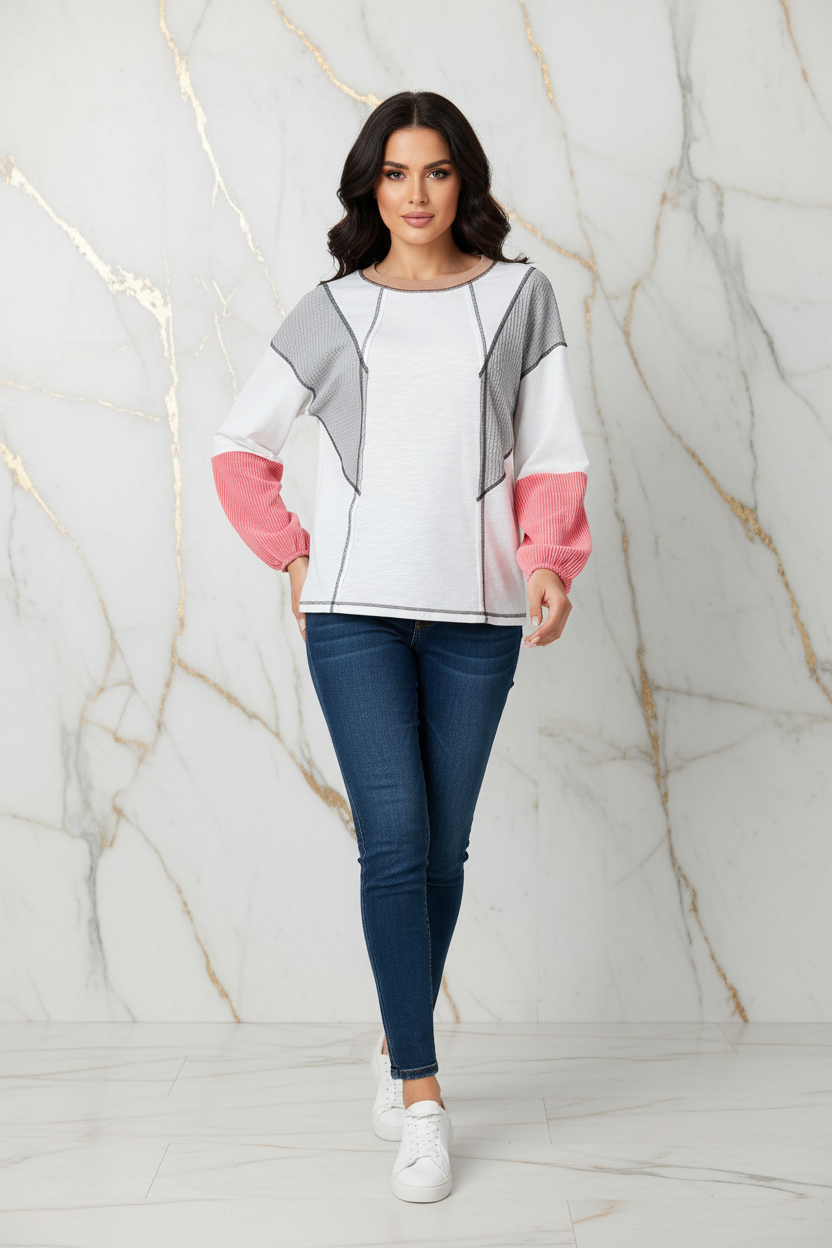 Front view confident stance