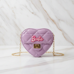 Front view - Heart Barbie Bag