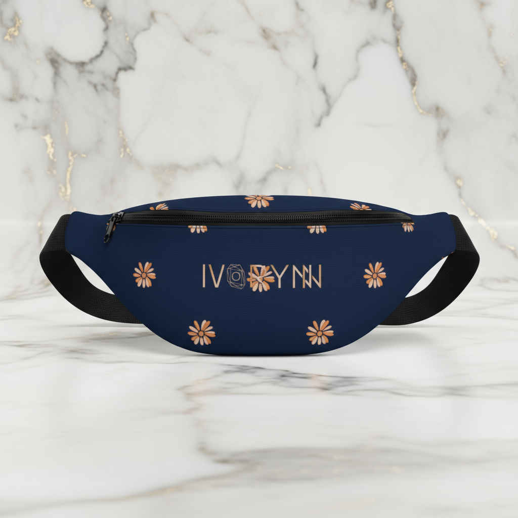 Front view on marble