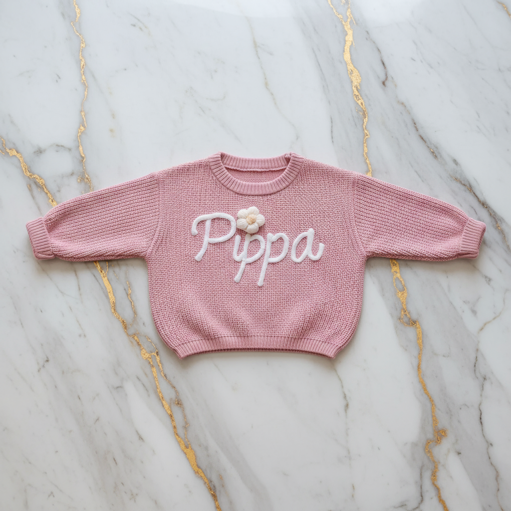 Front view on marble