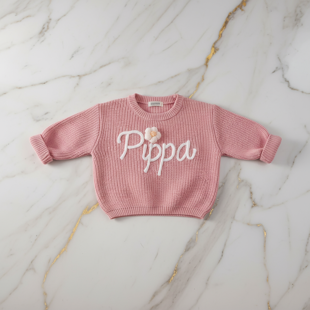 Front view on marble