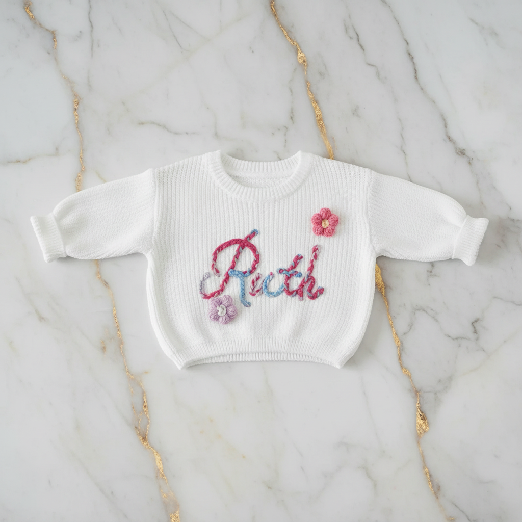 Front view on marble