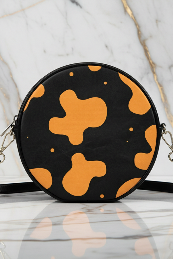 Front view on marble