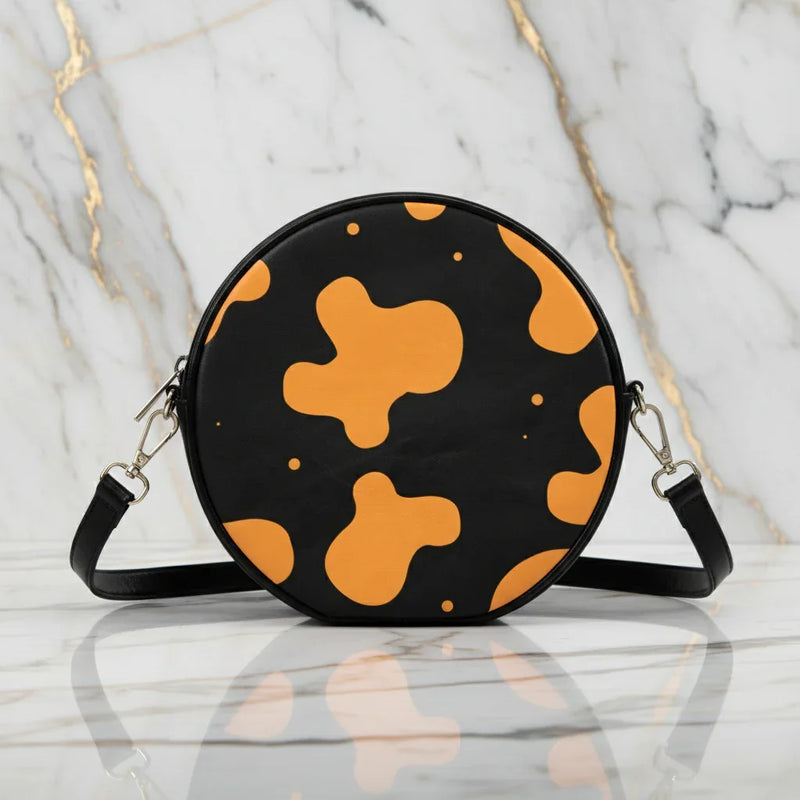 Front view on marble