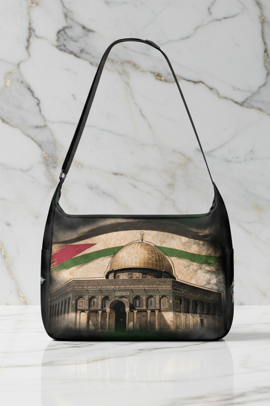 Front view on marble