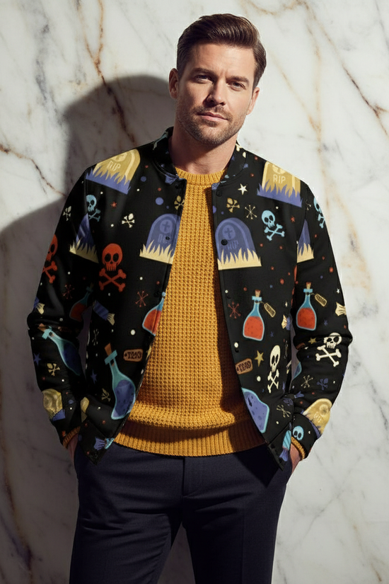 Front view open jacket