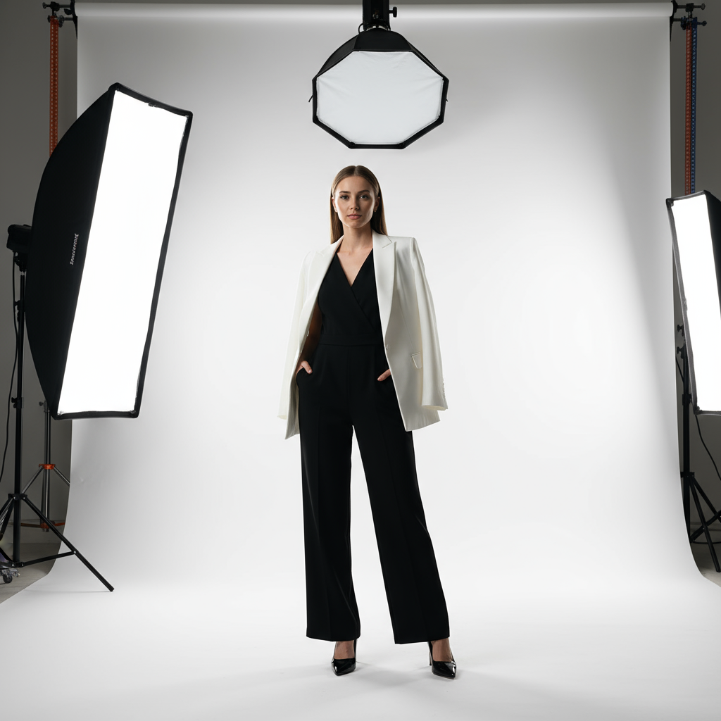 Front view studio shot