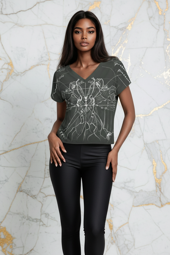 Front View with Black Leggings