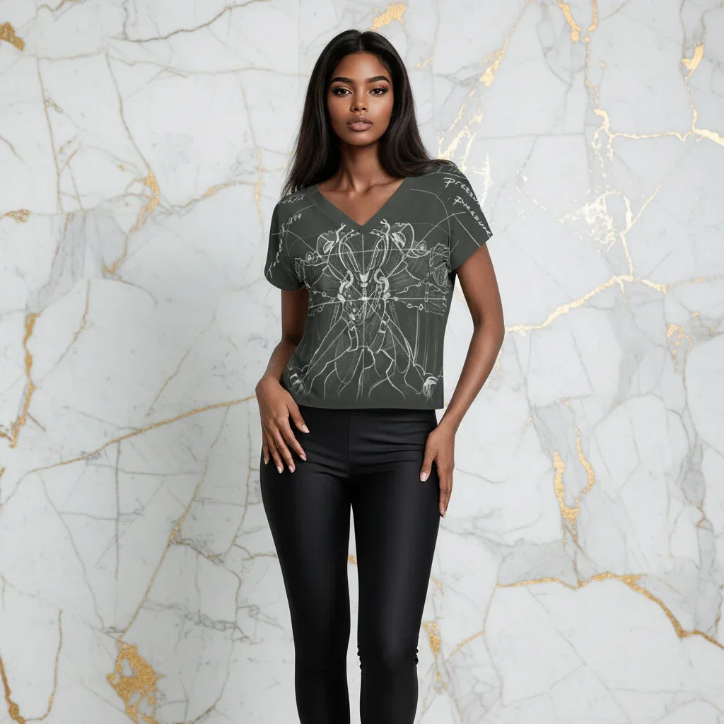 Front View with Black Leggings