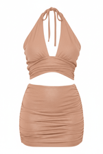 Front View with Halter Neck