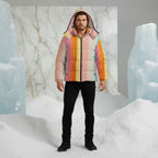 Front view with hood