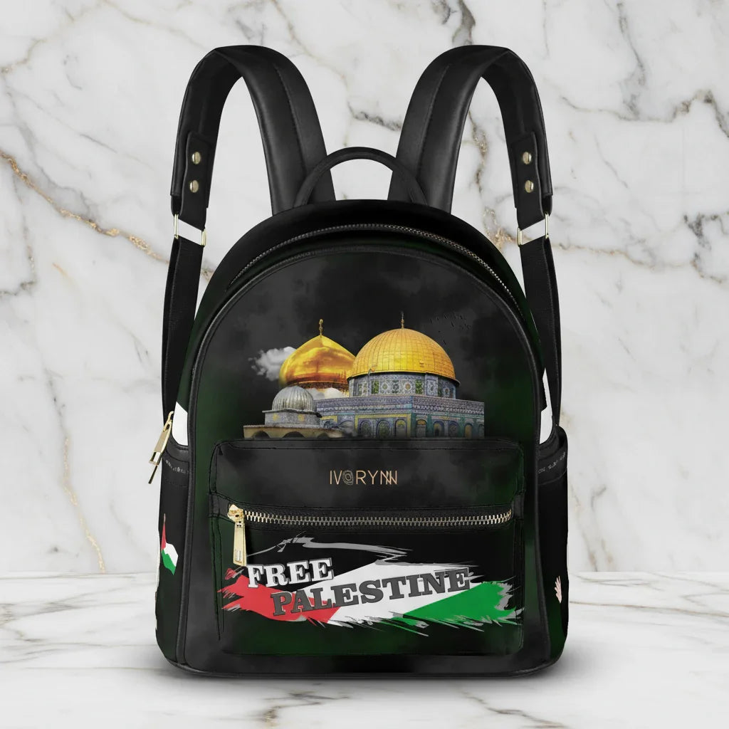 Front view with marble background