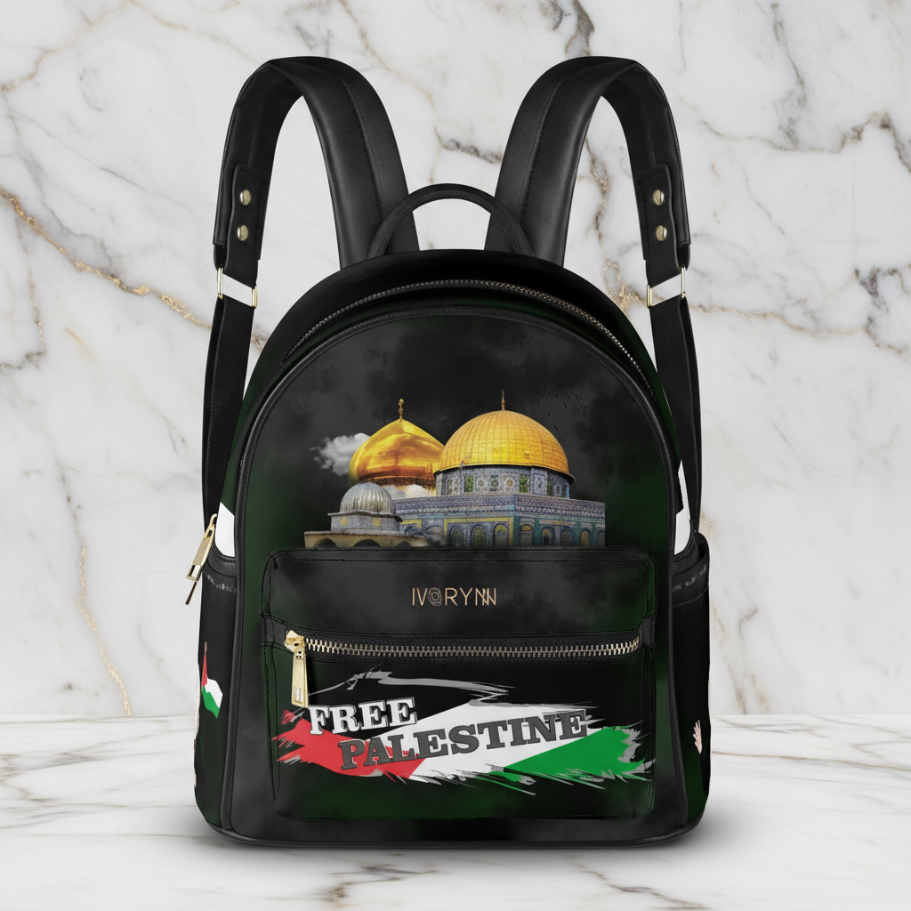 Front view with marble background