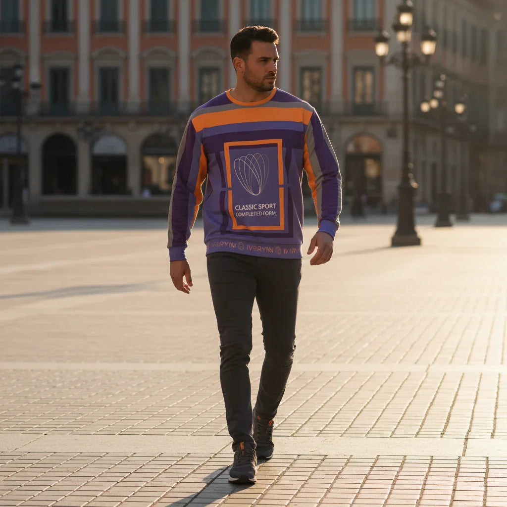 Full body plaza shot