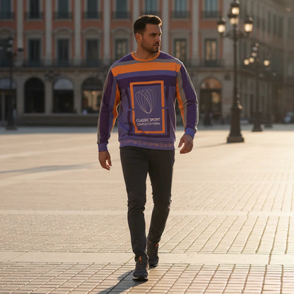 Full body plaza shot