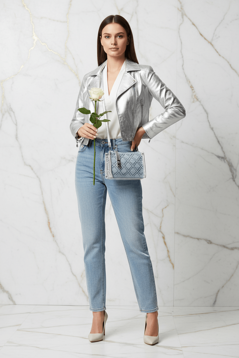 Full Body with Long Rose