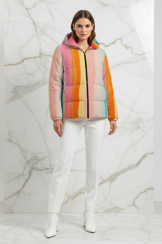 Full-length elegant standing