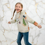 Full-length playful pose