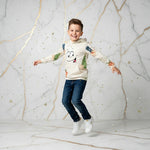 Full-length playful pose