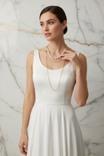 Full portrait white dress