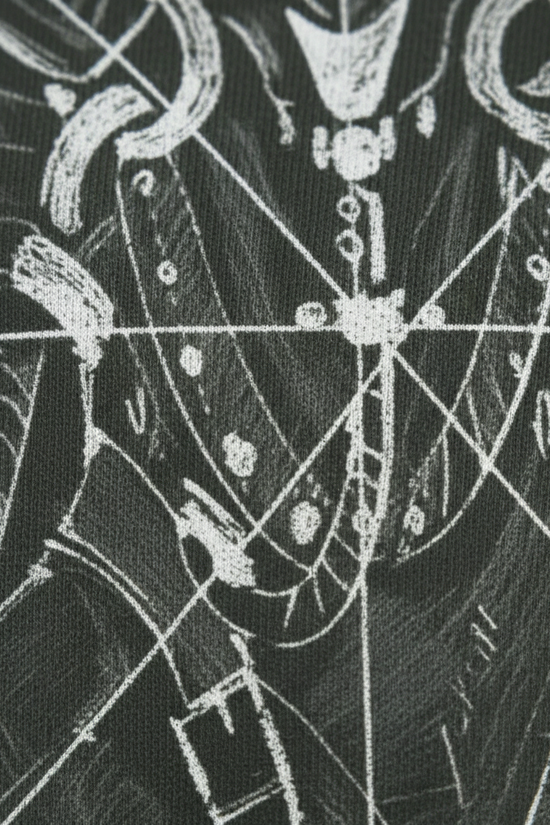 Geometric Print Close-Up