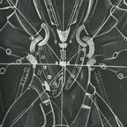 Geometric Print Close-Up