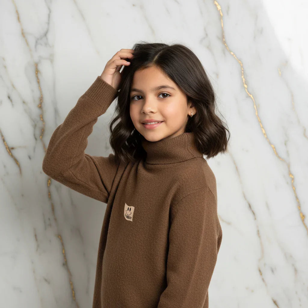 Double Sided German Fleece Good Coffee Thickened Sweater