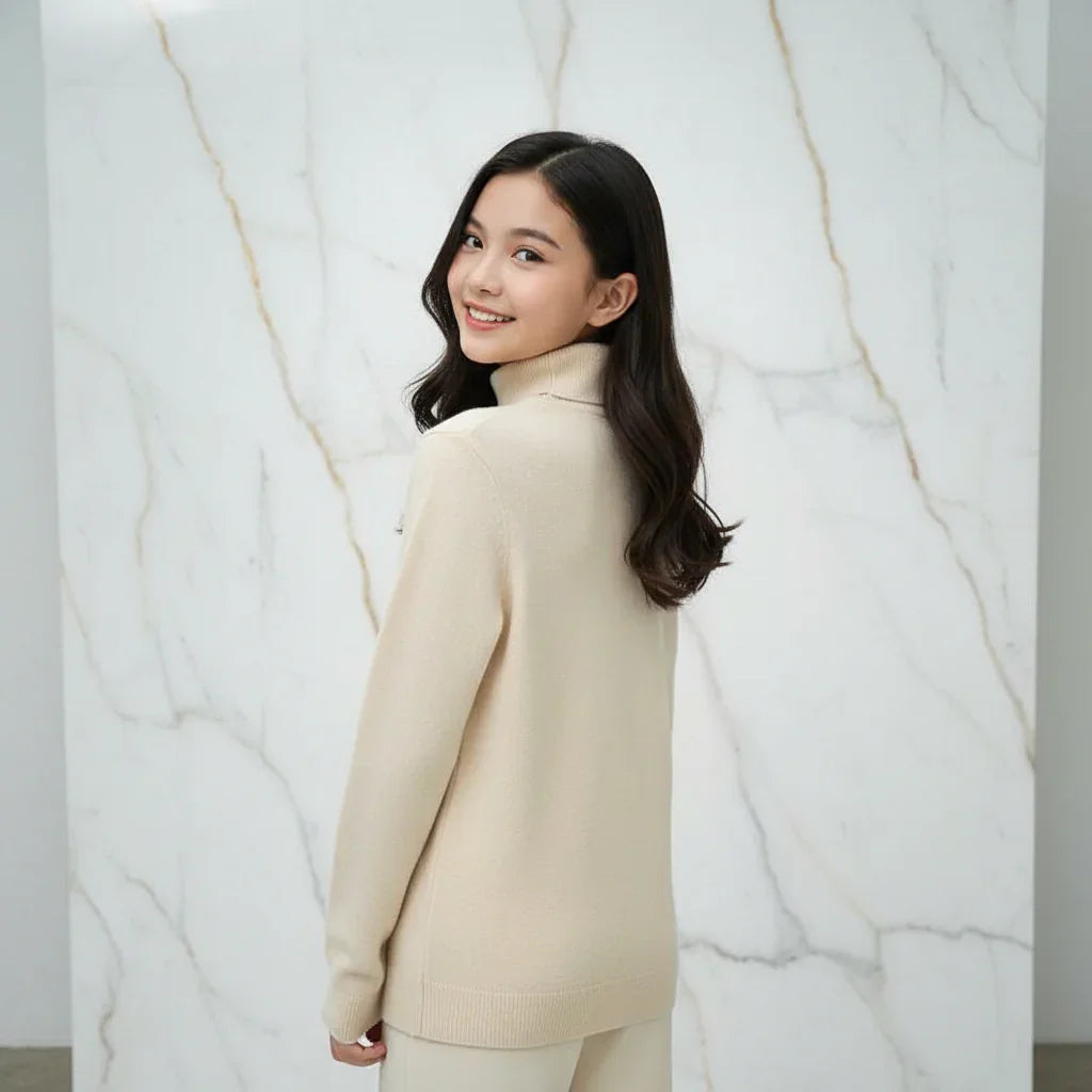 Girl Cream Studio Back Three-Quarter